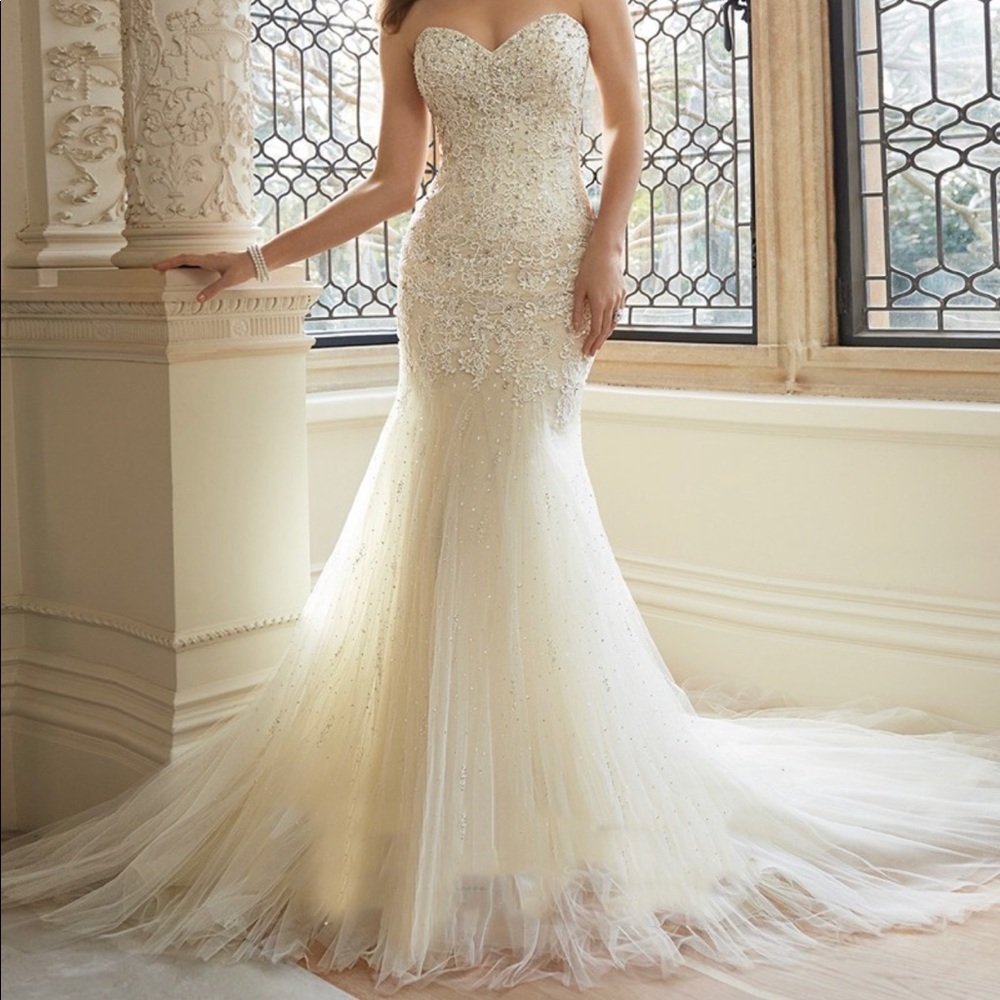 Sophia Tolli Wedding Dress Y11625 size 8